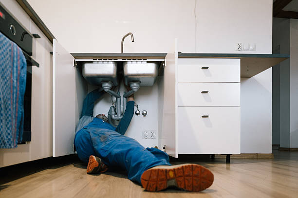 Professional Drain Cleaning technician working in Brookhaven, NY